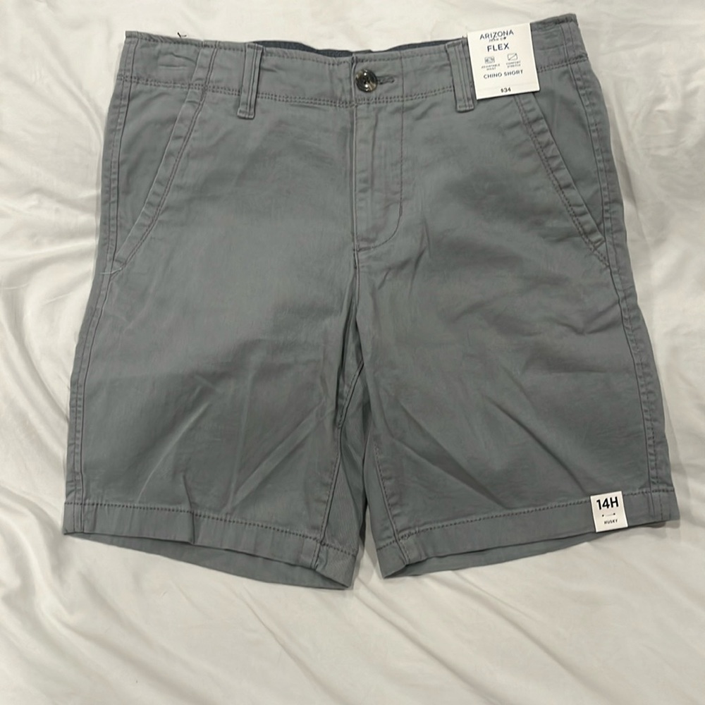 Arizona Jean Company Gray Kids Shorts 14H